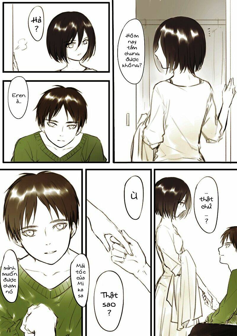 tấn công người khổng lồ - doujinshi our night chapter 2 3