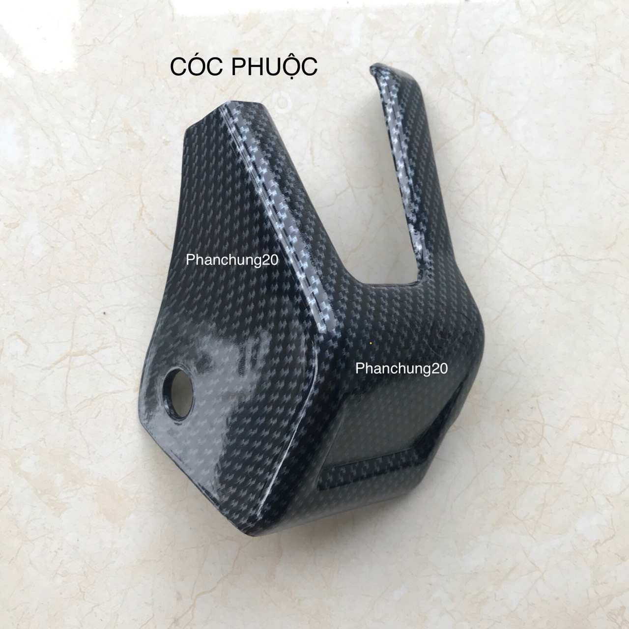 ỐP CÓC PHUỘC SAU DÙNG CHO XE AB 2013 2014 2015 CACBON