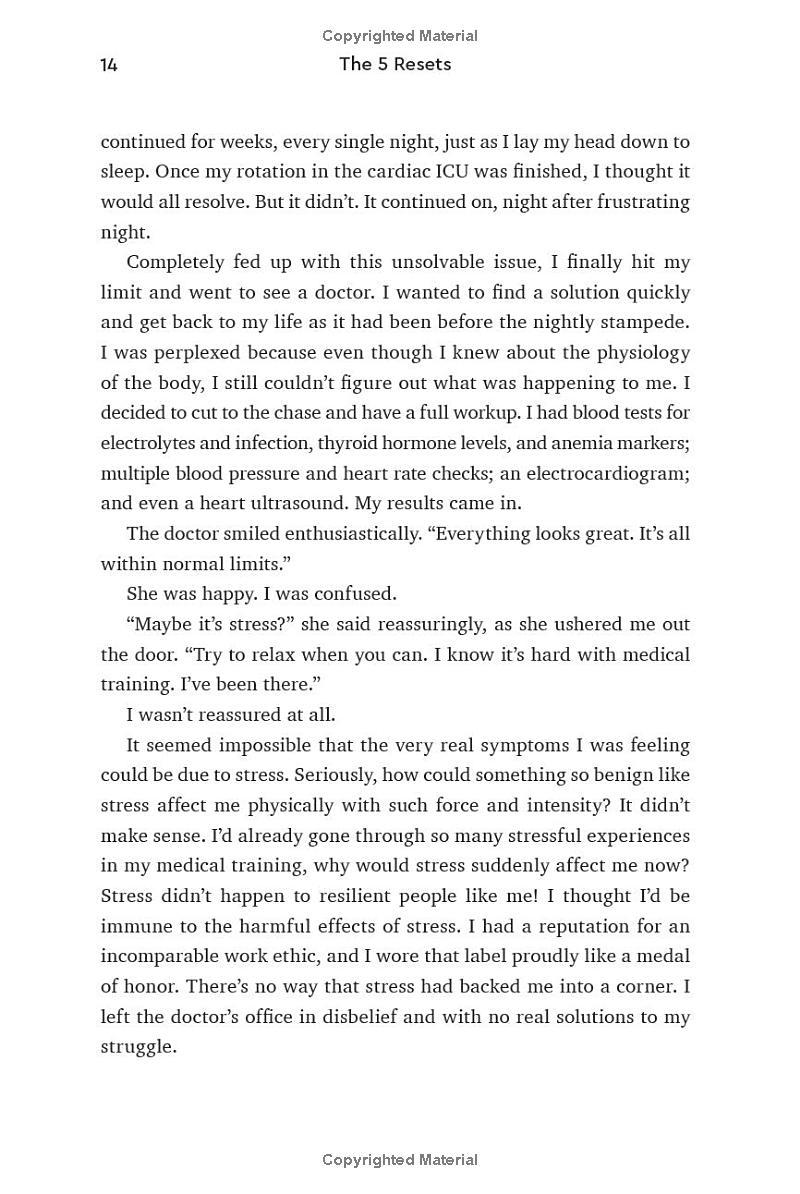 Sách ngoại văn: The 5 Resets - Rewire Your Brain and Body for Less Stress and More Resilience