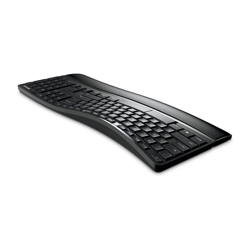 Bộ bàn phím chuột không dây Microsoft Wireless Scupt Comfort (màu đen) L3V-00027 Hàng chính hãng