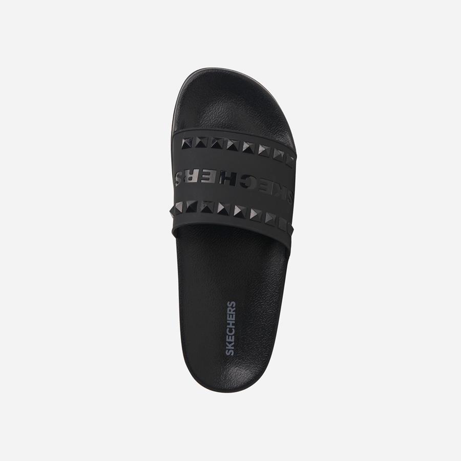 Dép quai ngang nữ Skechers Side Lines 2 - 8730059-BBK