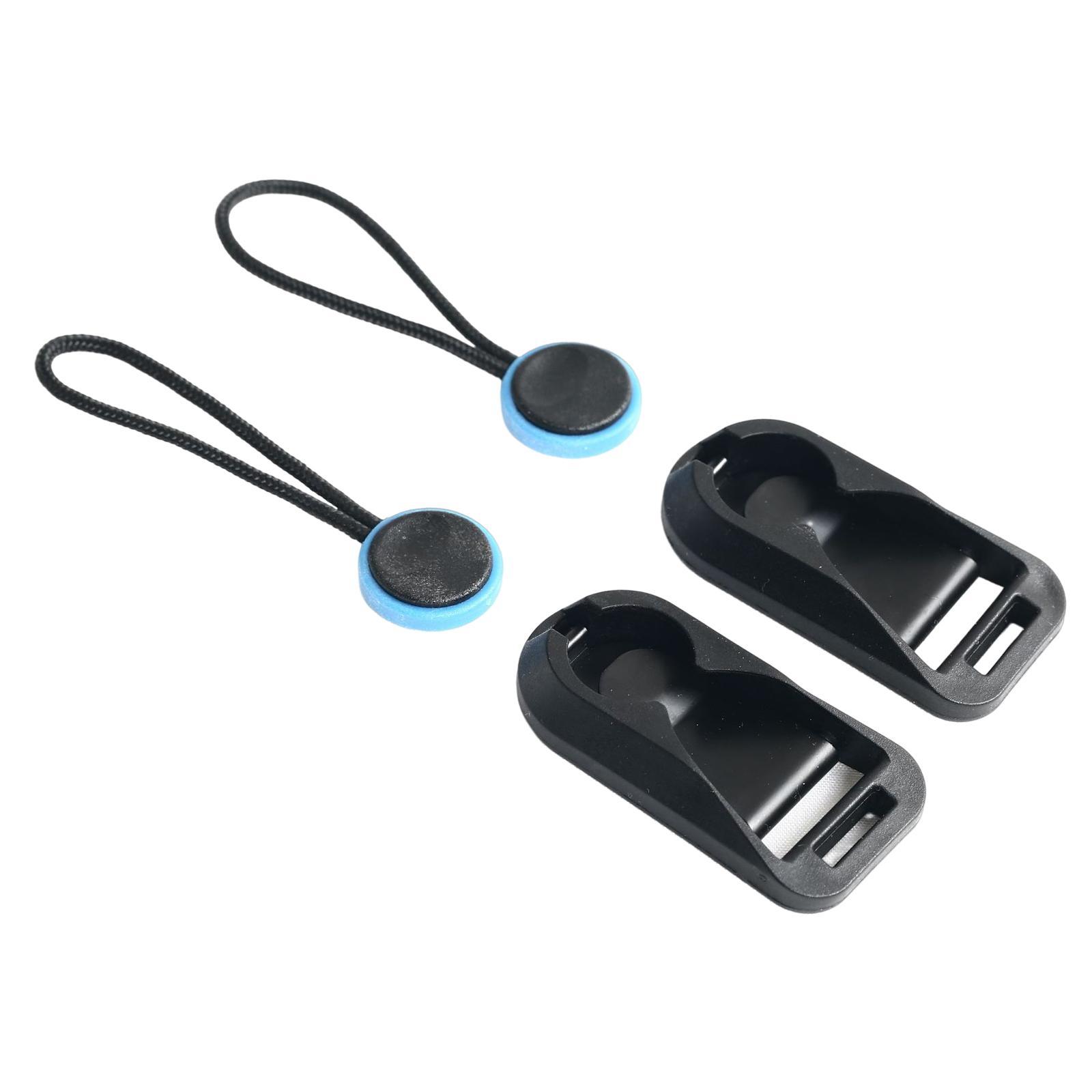 2 Pairs Quick Release Connectors Qd Loops for Camera Shoulder Strap Key