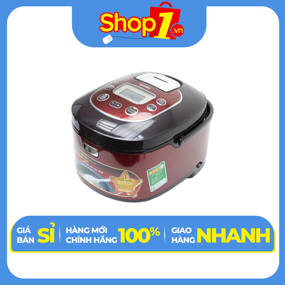 Nồi Cơm Điện Sharp KS-TH18-RD - Hàng Chính Hãng