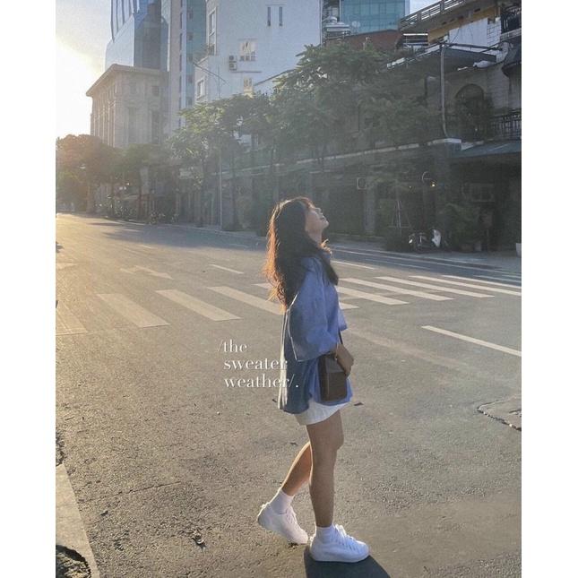 Sơ mi sọc Oversize