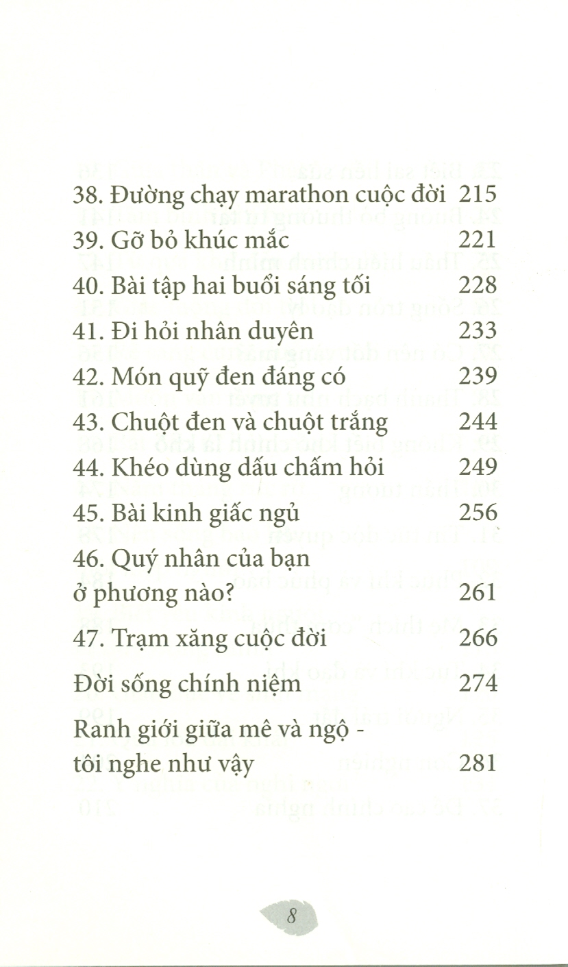 Tuyển Tập Ranh Giới Giữa Mê Và Ngộ, Tập 13: Trạm Xăng Cuộc Đời