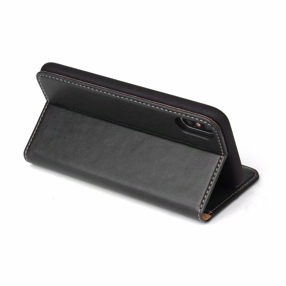 Bao da dành cho iPhone 6/7/8/X/XR/XsMax/11/11ProMax nắp gập da cao cấp, mềm xịn, bền màu có ngăn dựng thẻ ATM, giấy tờ cá nhân
