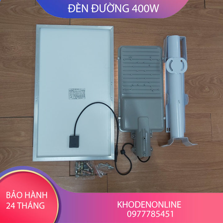 Đèn năng lượng mặt trời bàn chải 400W (GIÁ KHO)