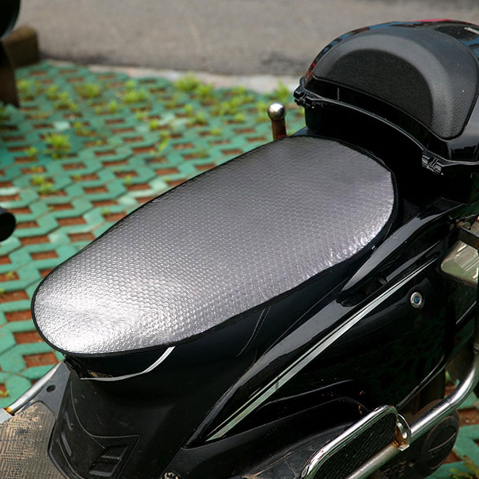 Motorcycle Seat Cover Anti Slip Comfortable Seat Protector Cover PU Leather