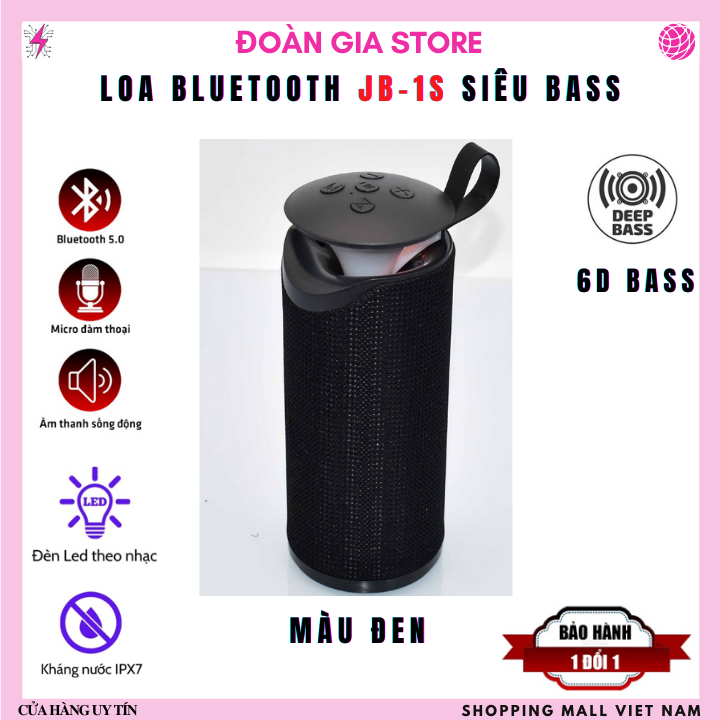 Loa bluetooth JB-2S PRO Siêu bass 10W cao cấp nhiều tính năng, chất lượng âm tuyệt hảo, thiết kế thời trang năm 2021