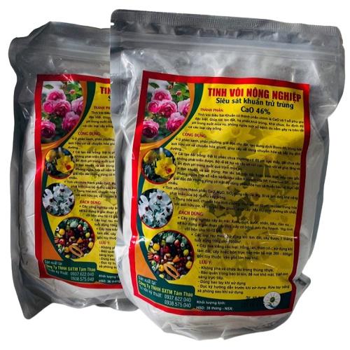 Tinh vôi siêu sát khuẩn khử trùng đất