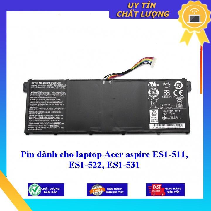 Pin dùng cho laptop Acer aspire ES1-511 ES1-522 ES1-531 - Hàng Nhập Khẩu New Seal