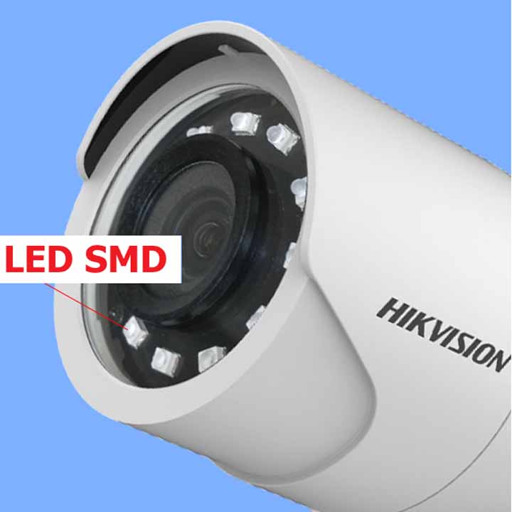 Camera thân HDTVI 2MP hồng ngoại 25m Hikvision DS-2CE16D0T-IR - Hàng chính hãng Nhà An Toàn