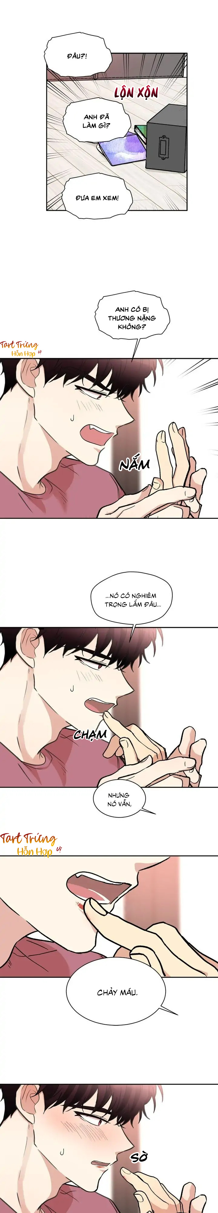 lỡ hàng xóm nhà bên là ma cà rồng thì sao?! chapter 4 23