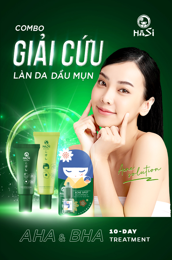 GEL CHẤM MỤN HASI KOKESHI PUREDOLL ACNE SPOT