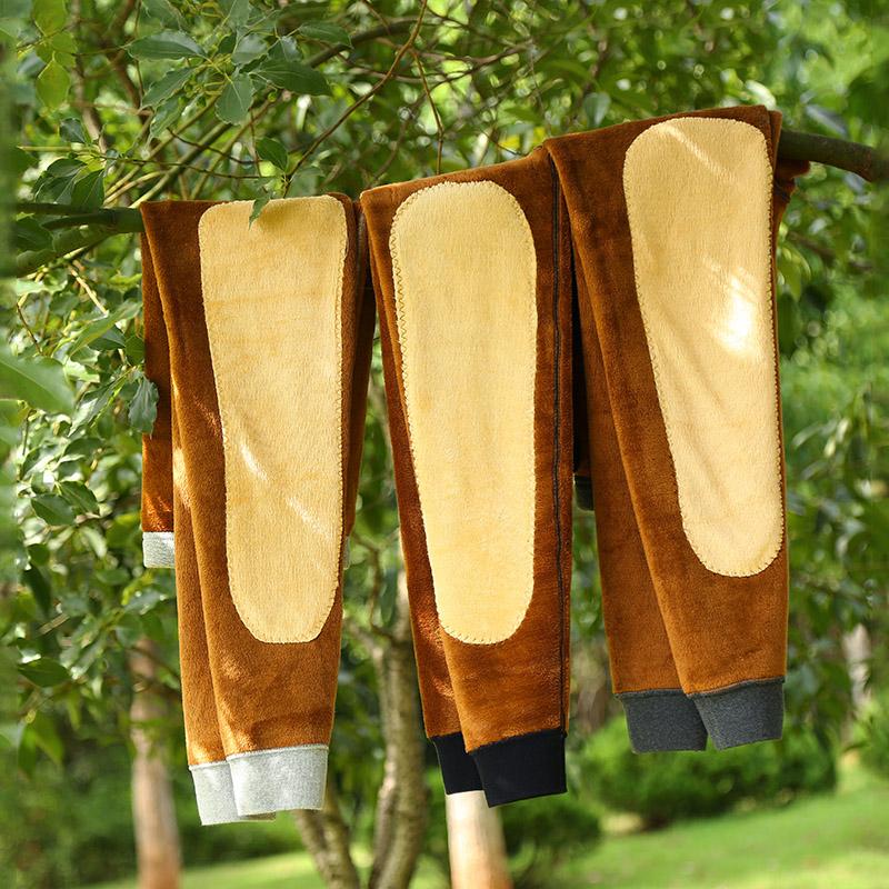 Nhiệt Quần Lót Nam Ấm Quần Len Nam Cotton Dày Ấm Quần Lót Quần Nam Mùa Đông Ấm Quần Nam Dài johns