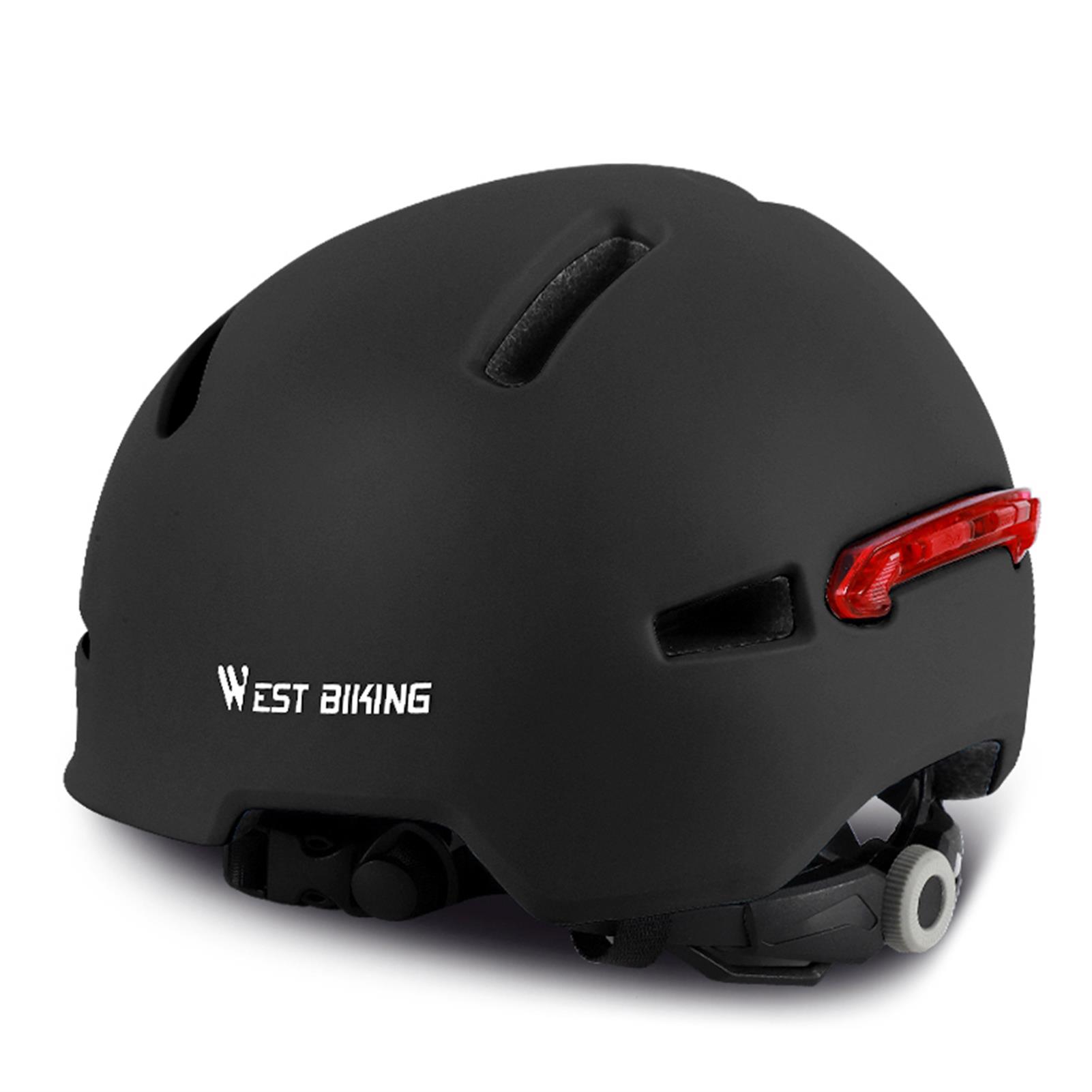 Mũ bảo hiểm đi xe đạp nam nữ WEST BIKING có thể điều chỉnh với đèn chiếu hậu độ bền cao, chống sốc tót