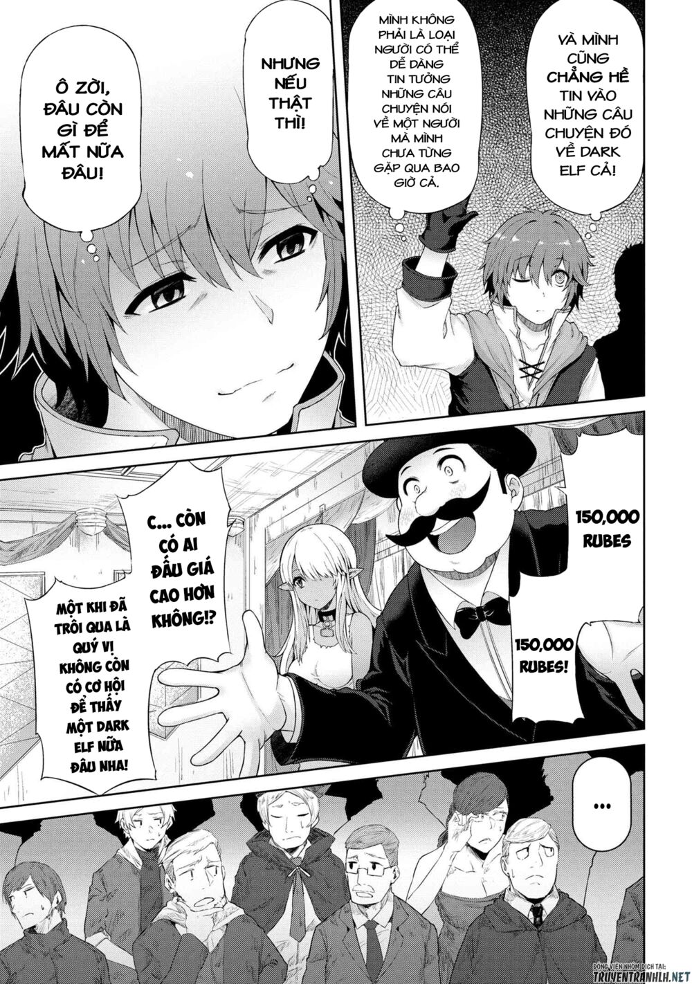 ngôi nhà của tôi đã bị đốt cháy, thế thì tại sao tôi không dùng hết số tiền còn lại để mua nô lệ dark elf? chapter 1 25