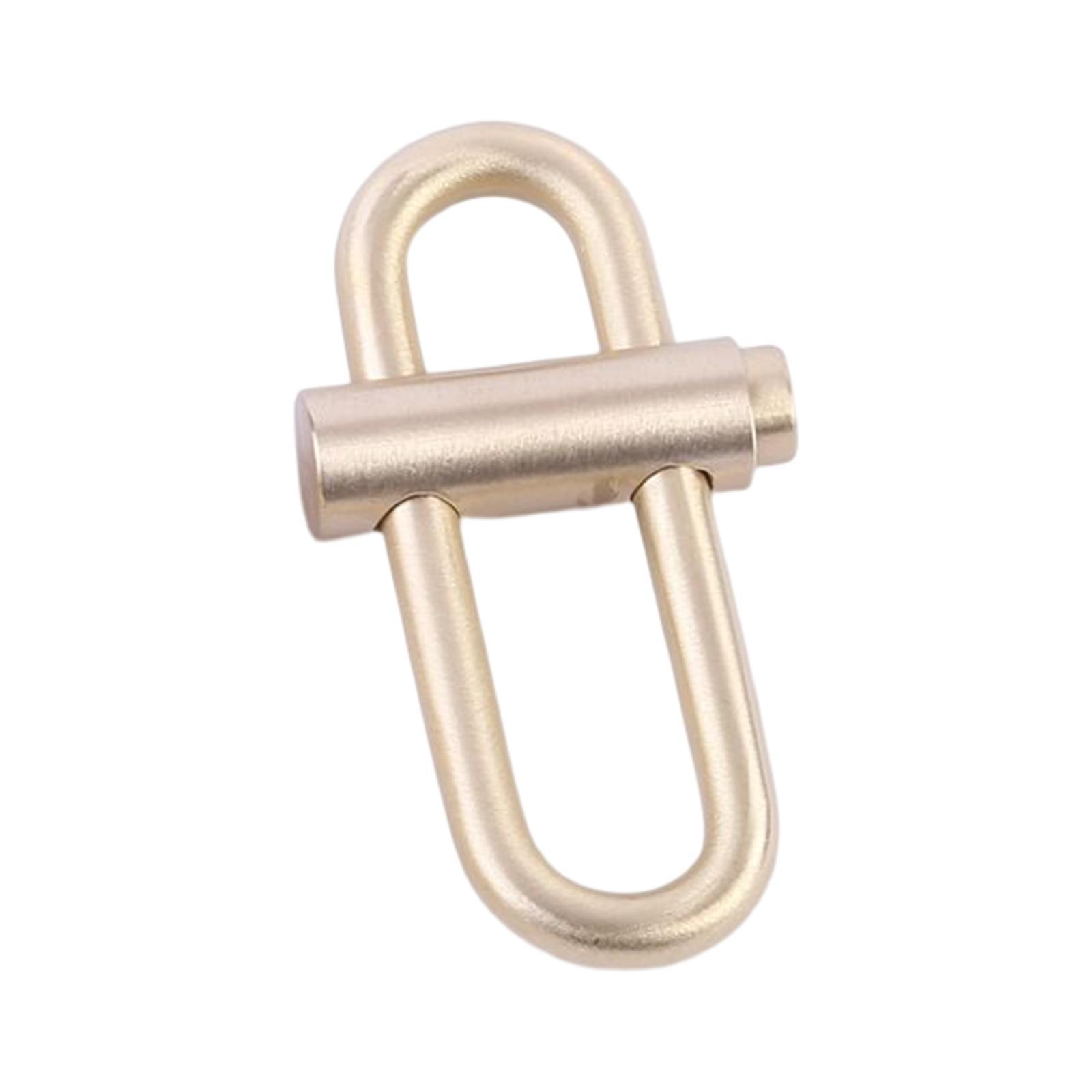 Metal Car Key Rings Quick Release Keychain Multifunction Car Key Clips for Backpacking Camping