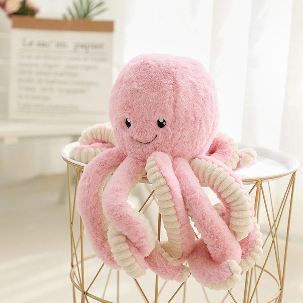 Mới Bạch Tuộc Bé Trang Trí Phòng Búp Bê Đạo Cụ Chụp Ảnh Hoạt Hình Hình Trang Trí Phòng Bé Gối Đệm Trẻ Em Quà Tặng