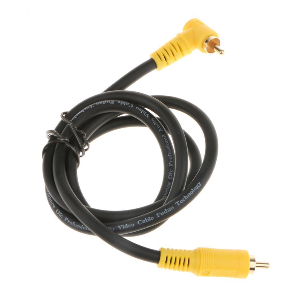 Eblow 24K Gold Plated Digital Coaxial RCA 75 Ohm Cable Projector Cord 1meter