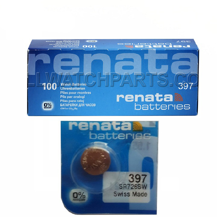 Pin Đồng Hồ Renata 397- SR726SW- Vỉ 1 Viên