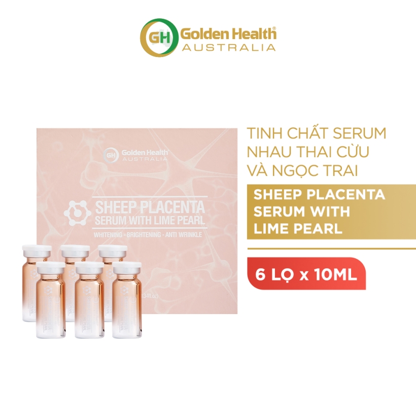 Tinh chất serum nhau thai cừu và ngọc trai Golden Health