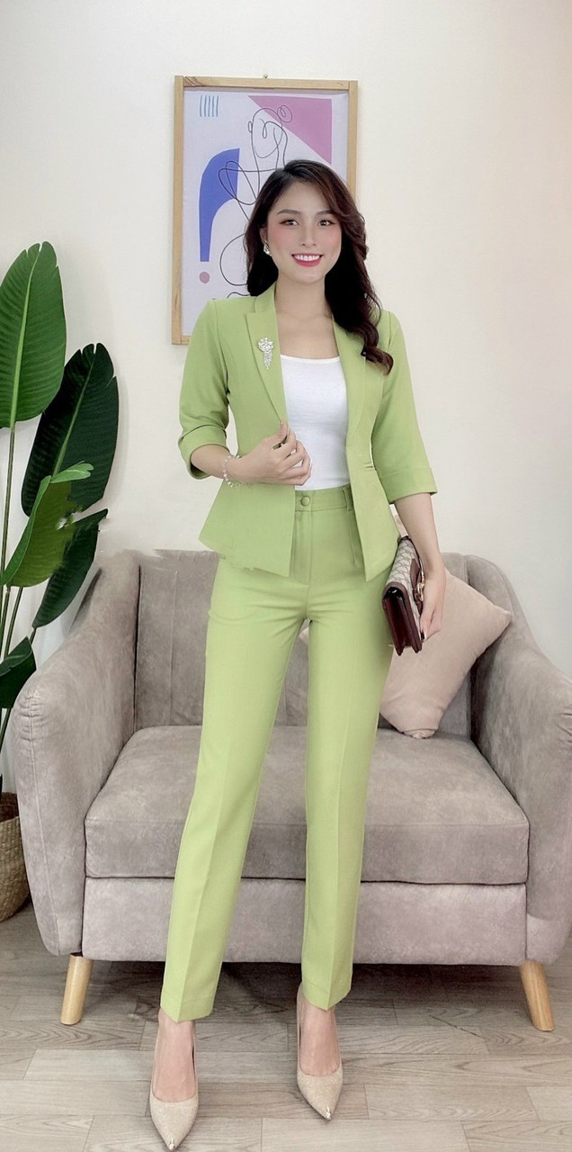 BỘ VEST NỮ THỜI TRANG CÔNG SỞ
