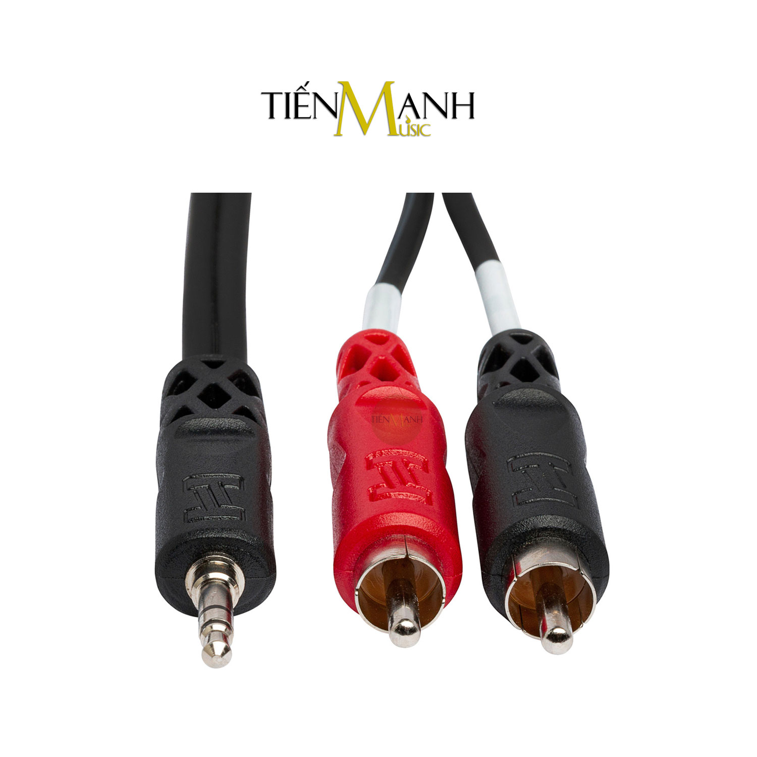 Dây Cáp Chia Tín Hiệu Chữ Y Hosa Đầu 3ly Stereo TRS Sang 2 Đầu Hoa Sen RCA CMR-203, CMR-206, CMR-210, CMR-215, CMR-225 Hàng Chính Hãng - Kèm Móng Gẩy DreamMaker