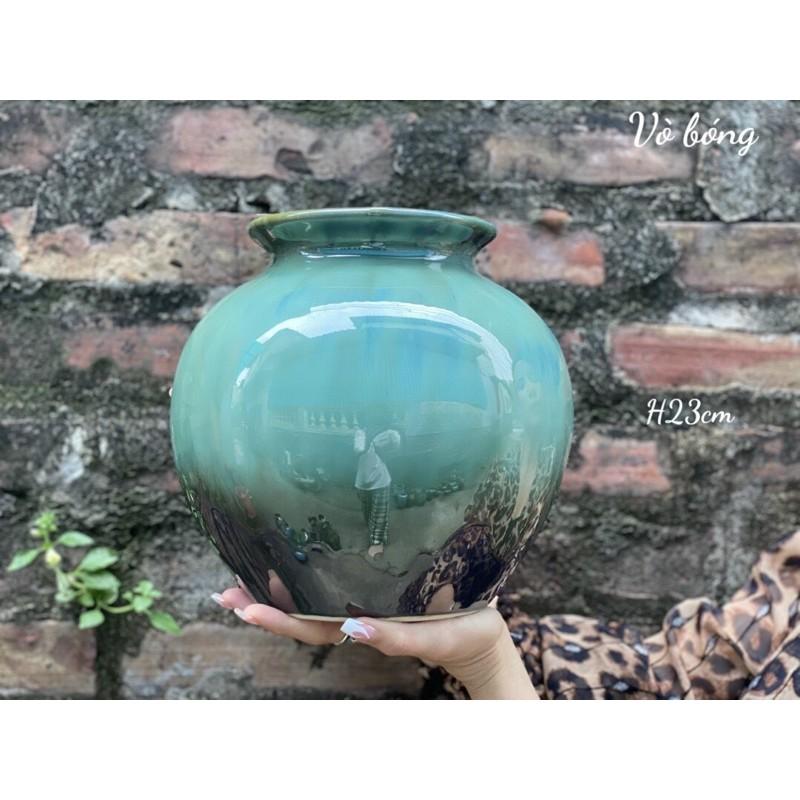 Lọ hoa Vò Bóng sẵn hàng cao 23cm