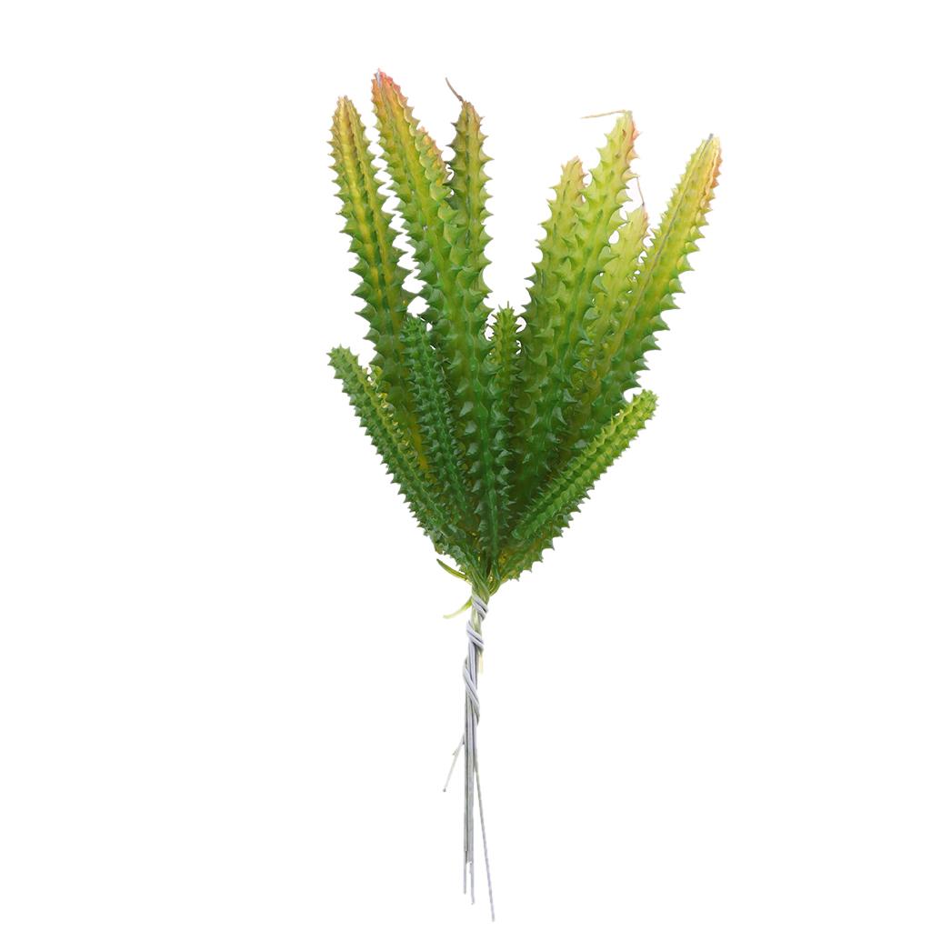 Cactus Artificial Plant Plastic Succulent Cactus Office Garden Home Plant #1