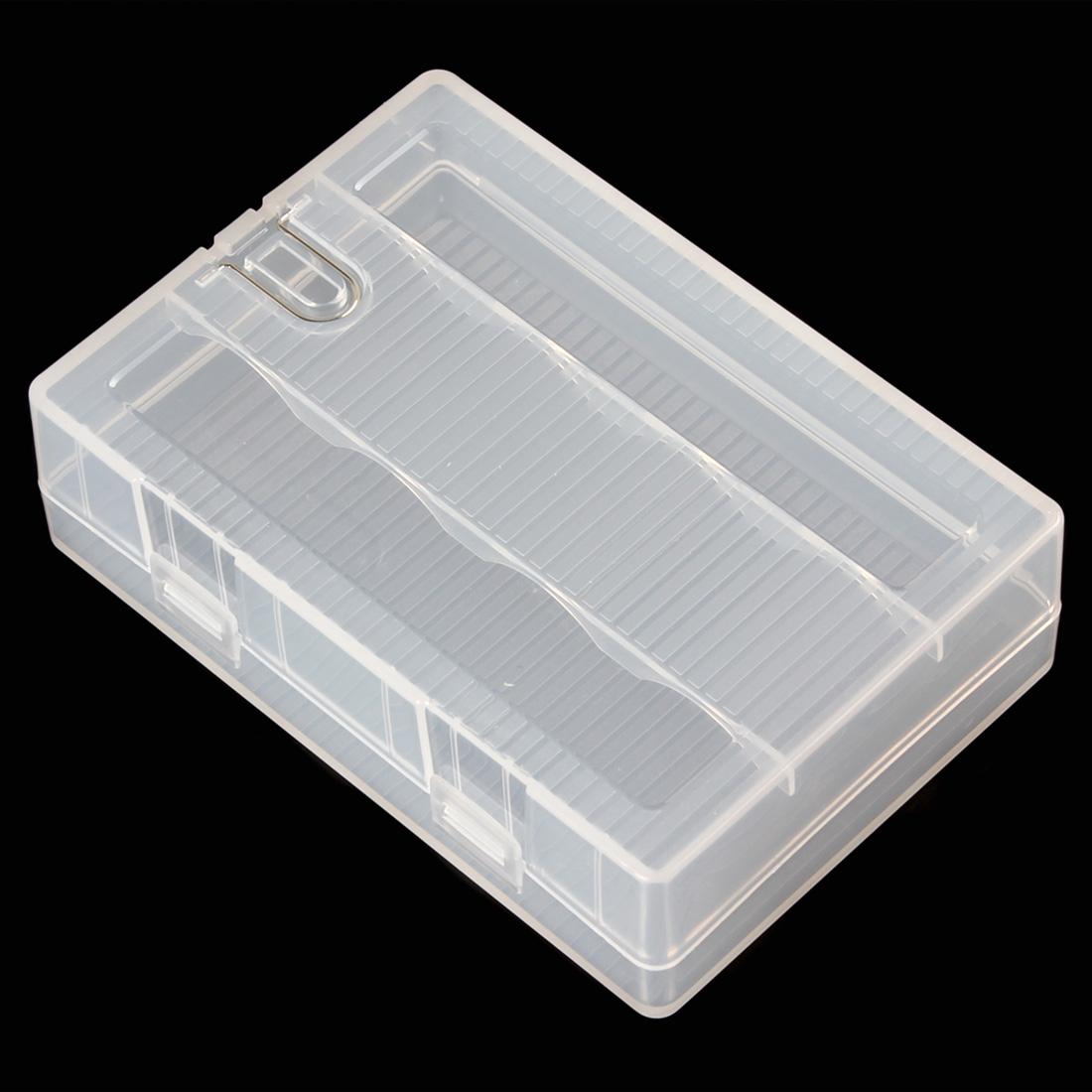 1 Hộp đựng hộp đựng pin bằng nhựa cứng trong suốt phổ thông Hộp lưu trữ Phù hợp với 2/4 chiếc Pin tiêu chuẩn AAA hoặc có thể sạc lại Màu sắc: Dành cho 2 chiếc Pin AAA
