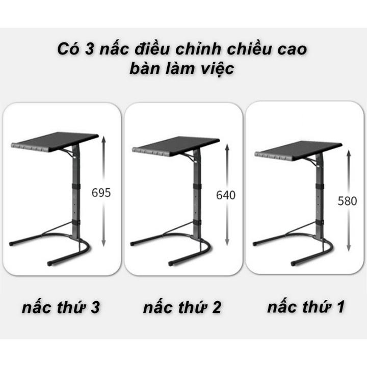 Bàn làm việc bàn ăn thế hệ mới chịu lực tốt Flexispot Laptop Nâng Hạ Chiều Cao, Xếp Gọn