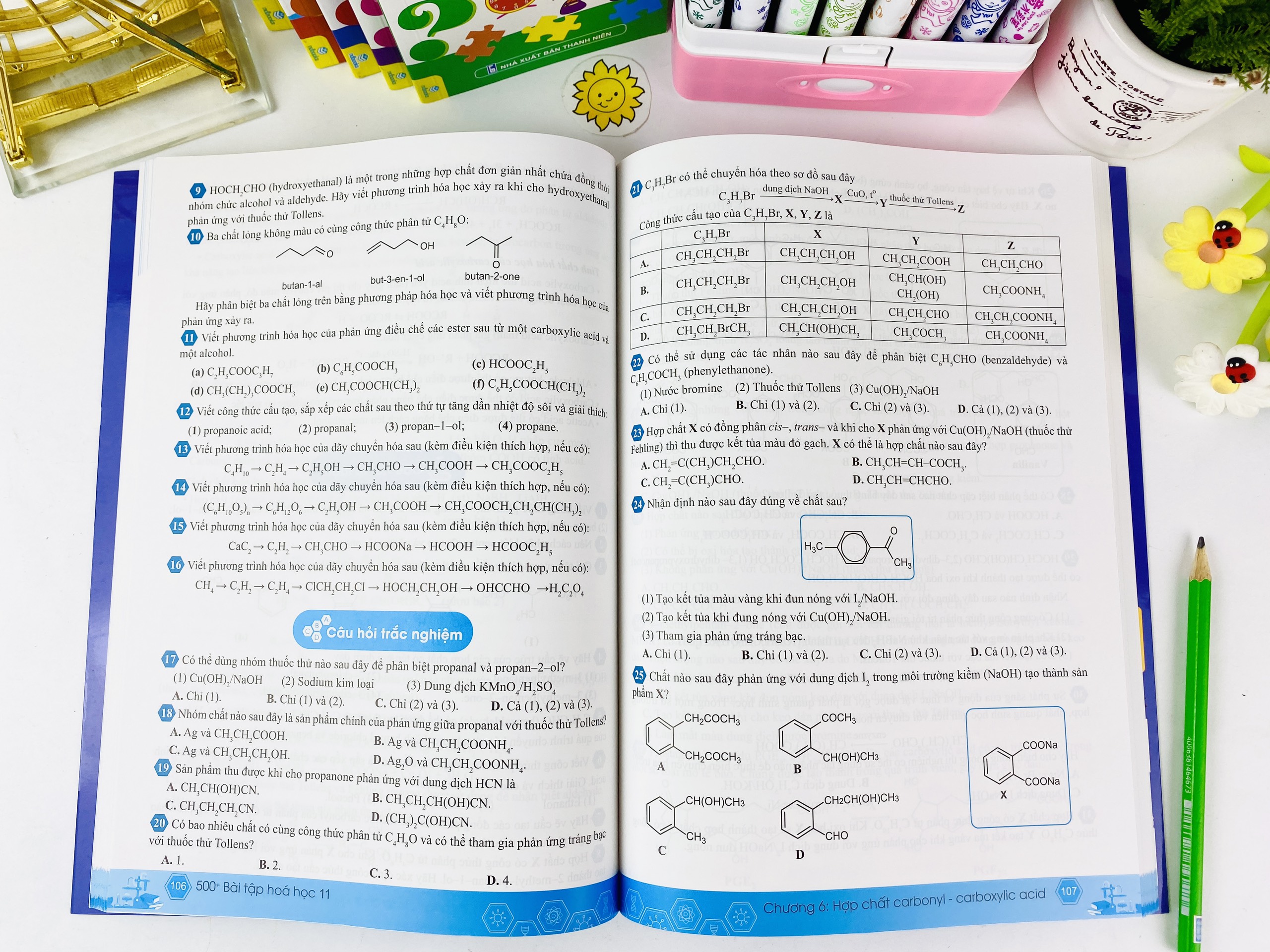 Sách - 500+ Bài Tập Hóa Học 11: Kiến thức và Kĩ năng mấu chốt - Theo chương trình GDPT mới - ndbooks