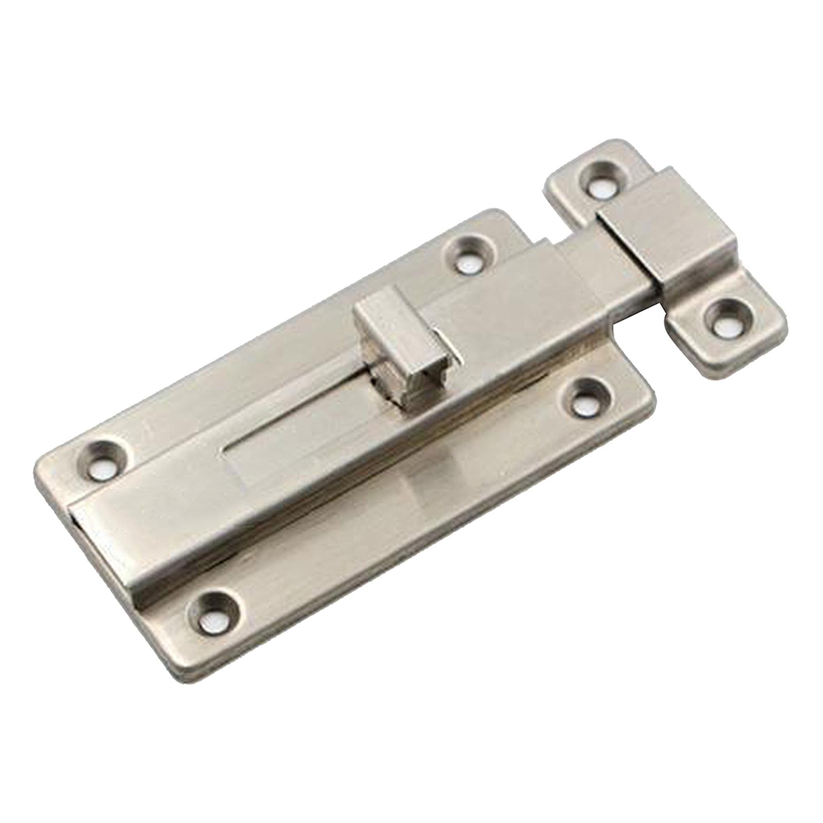 3 Heavy Duty Door  Slide Latch Locks with 4 Inch Screws