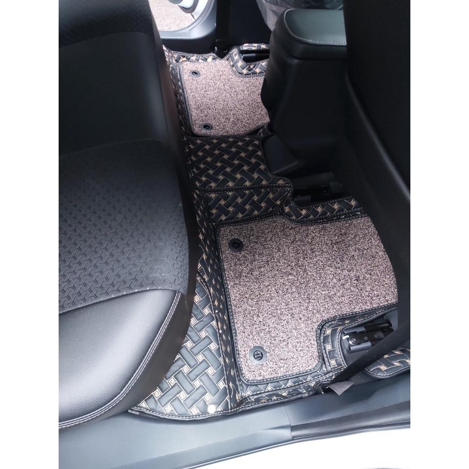 Thảm lót sàn ô tô cao cấp kèm thảm rối chống bẩn cho Toyota Raize