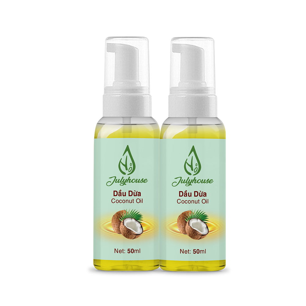 Bộ 2 chai Dầu Dừa JULYHOUSE 50ml.