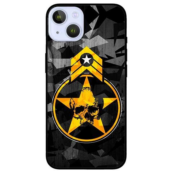 Ốp lưng dành cho Iphone 13 Mini - Iphone 13 - Iphone 13 Pro -  Iphone 13 Pro Max - Vòng Tròn Sao Vàng