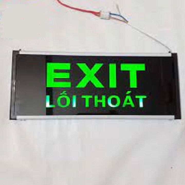 ĐÈN EXIT THOÁT HIỂM 2 MẶT CÓ CHỈ HƯỚNG , ĐÈN CHỈ DẪN LỐI THOÁT