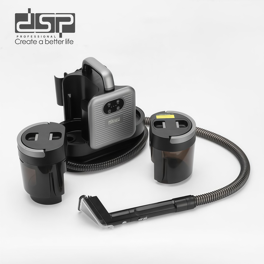 HÀNG CHÍNH HÃNG - Máy giặt nệm, thảm, sofa bằng hơi nước nóng 4 trong 1. Thương hiệu Nga cao cấp DSP - KD2065