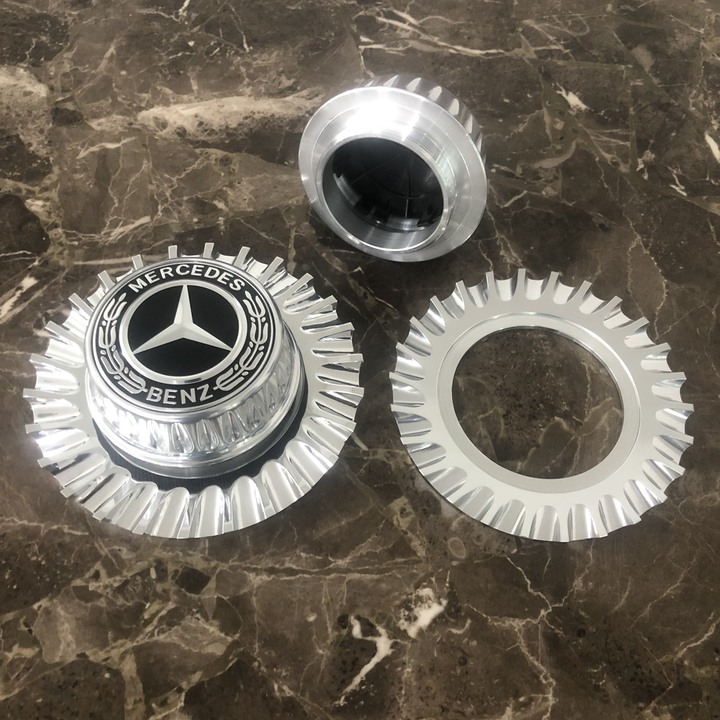 01 chiếc Logo chụp mâm, ốp lazang bánh xe ô tô Maybach BC-011