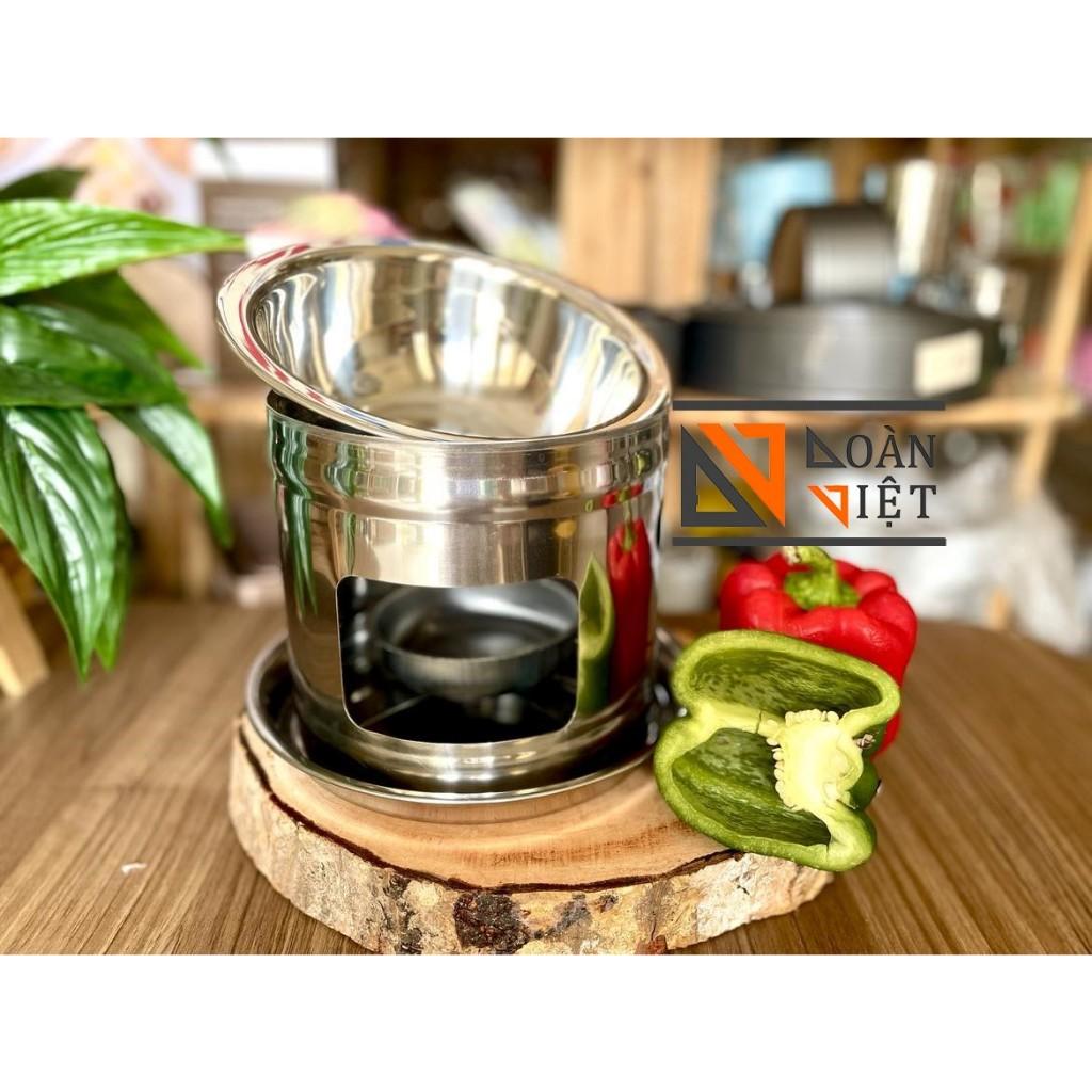 BỘ NỒI LẨU CÔNG CHÚA (1 lít), LẨU MỘT NGƯỜI. Sừ dụng cồn, INOX DÀY, tháo ráp dễ vệ sinh. Dụng cụ nhà bếp, nấu ăn. Chuyên