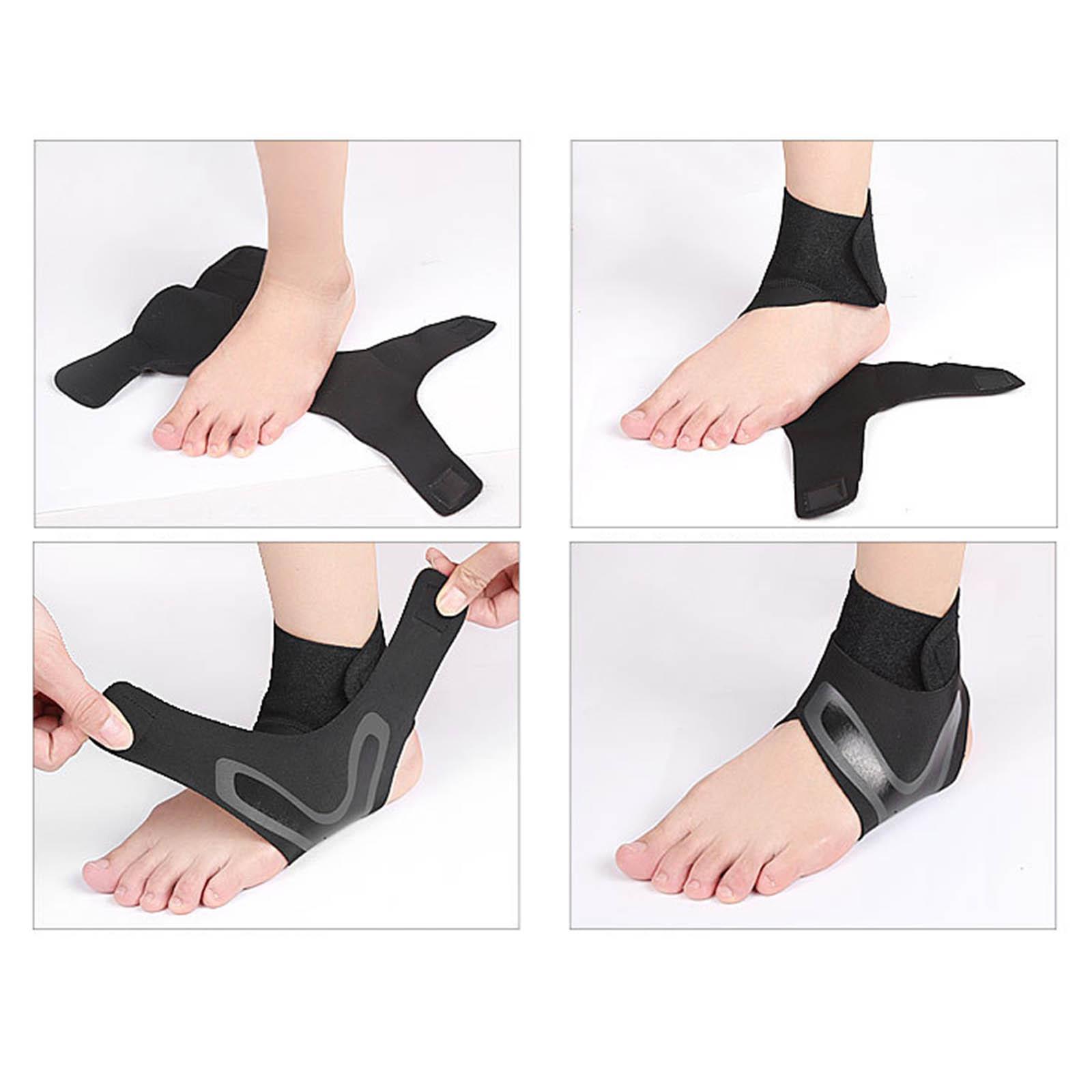 Ankle Support Brace Foot Wrap Sleeve Protective for Tendons Swelling Adults Fitness
