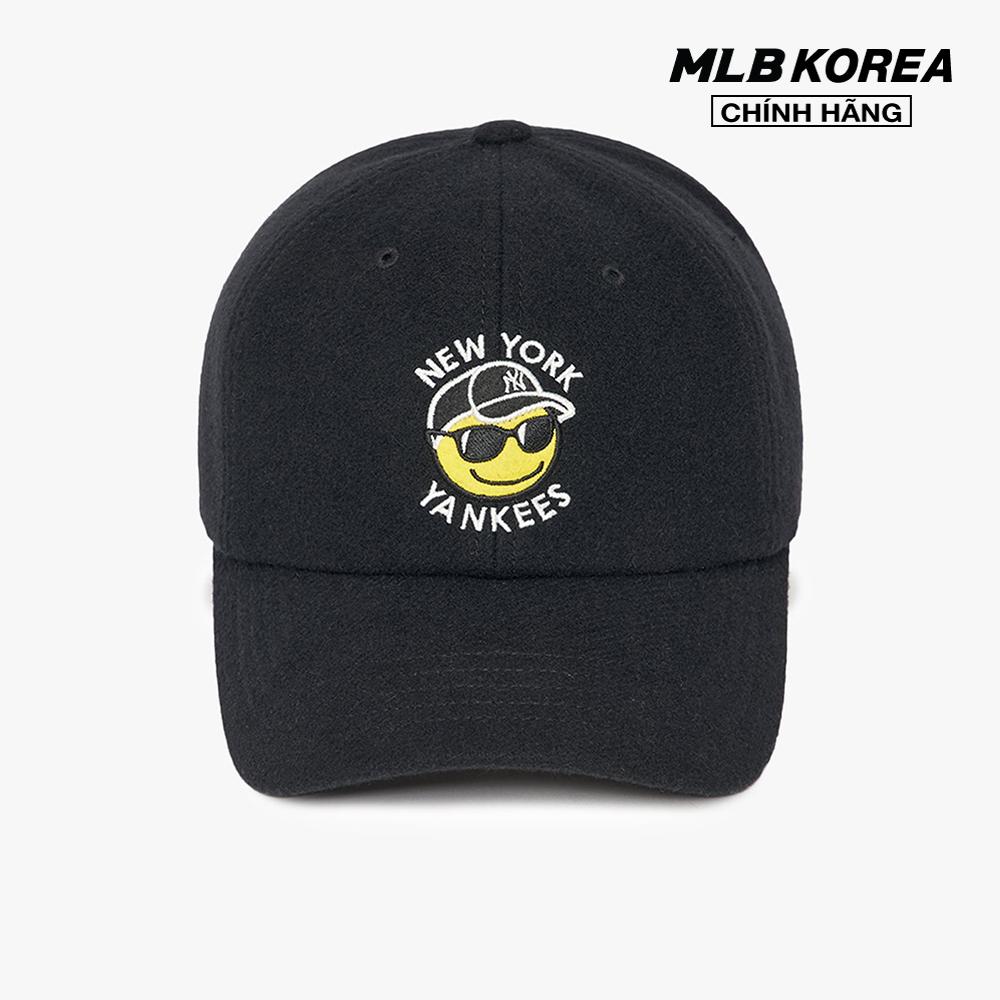 MLB - Nón bóng chày unisex Smile Wool Unstructured 3ACPSM126