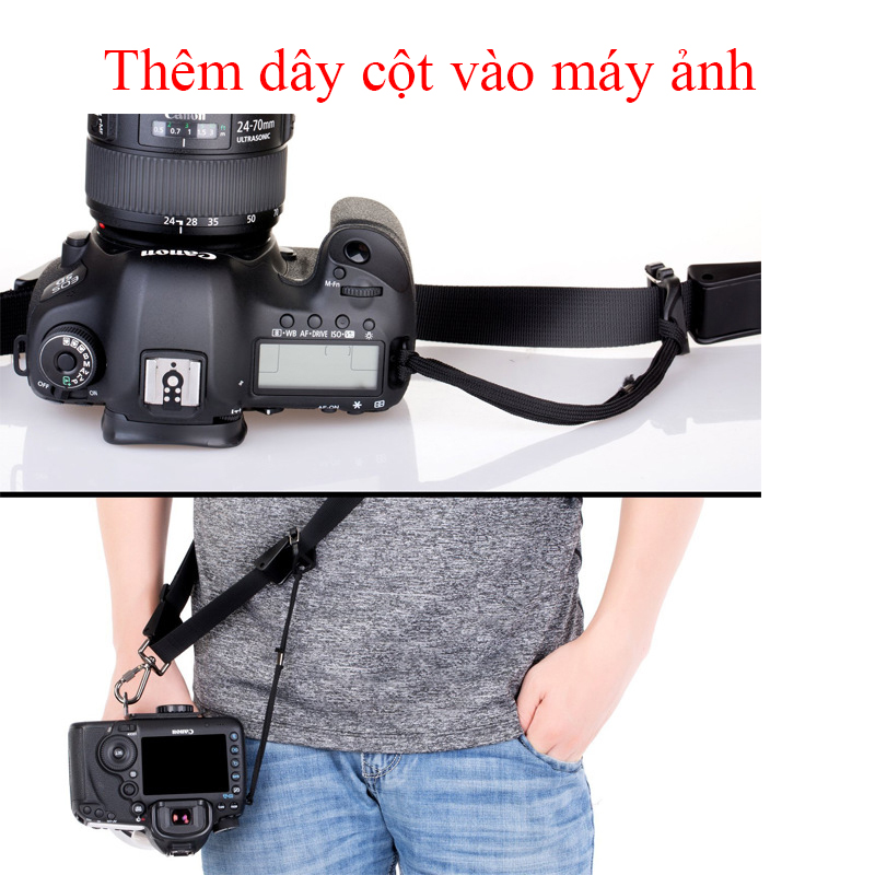 Dây máy ảnh thao tác nhanh bản lớn