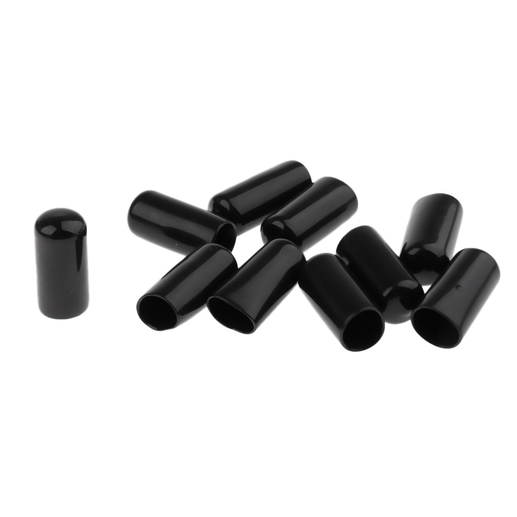 Details about   10pcs 13mm Billiard Cue Tip Rubber Protector Stick Head Cover 