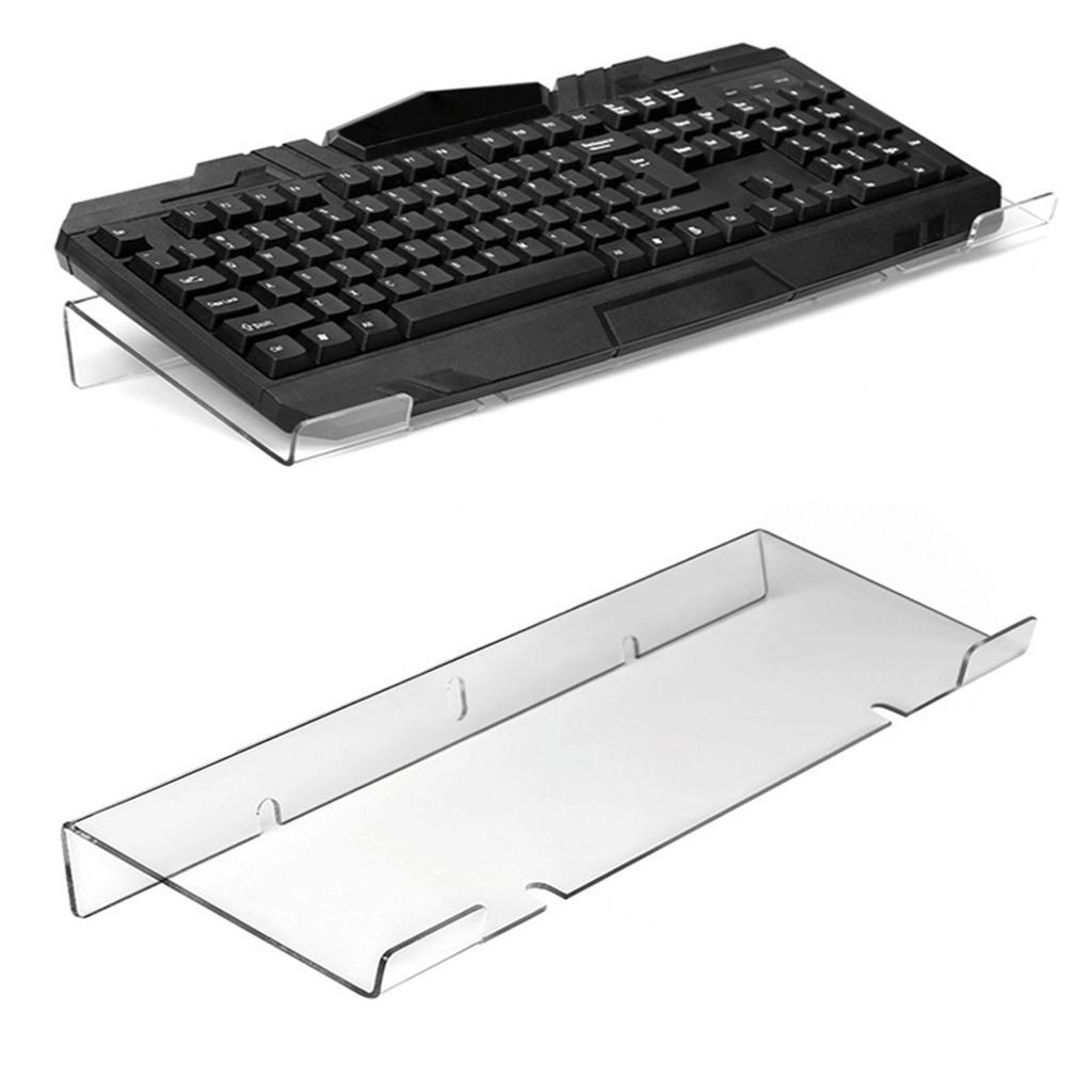 PC Keyboard Stand Screen Monitor Tray for Desk Student Typing and Working