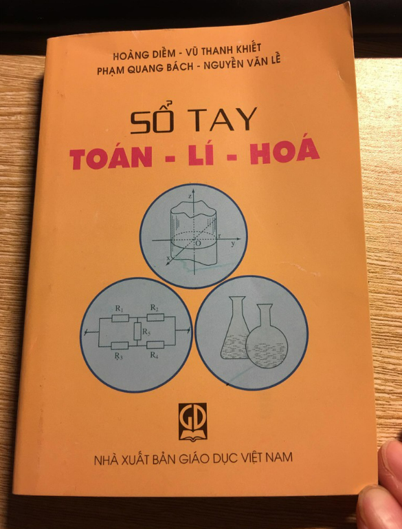 Sách sổ tay TOÁN LÍ HÓA