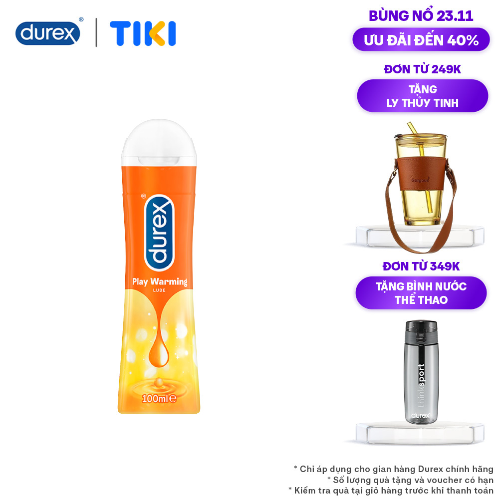 Gel bôi trơn Durex Play Warming 100ml