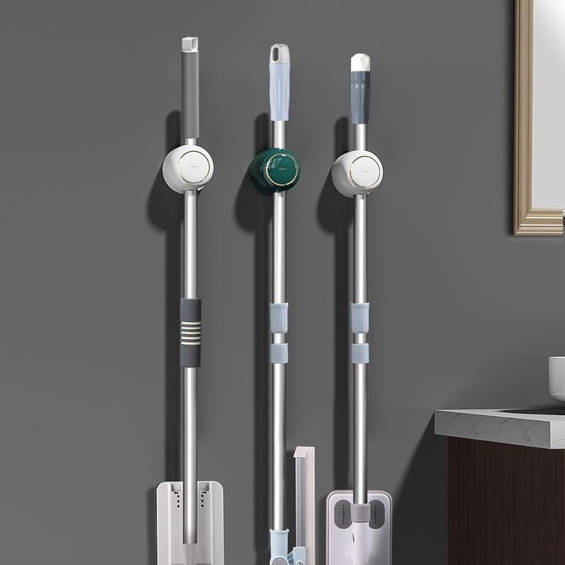 Giá Đỡ Cây Lau Nhà Gắn Tường Đa Năng Tiện Dụng