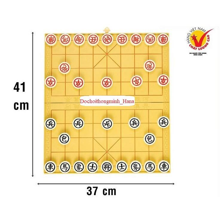 Cờ Tướng  Size Lớn, Bàn cờ là hộp đựng, cờ nhựa đặc cao cấp.